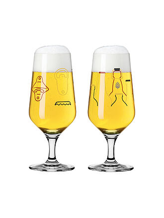RITZENHOFF | Set di 2 bicchieri da birra BRAUCHZEIT PILS #13 #14