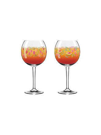RITZENHOFF | Set di 2 bicchieri da aperitivo SUMMER BREEZE F25 arancioni