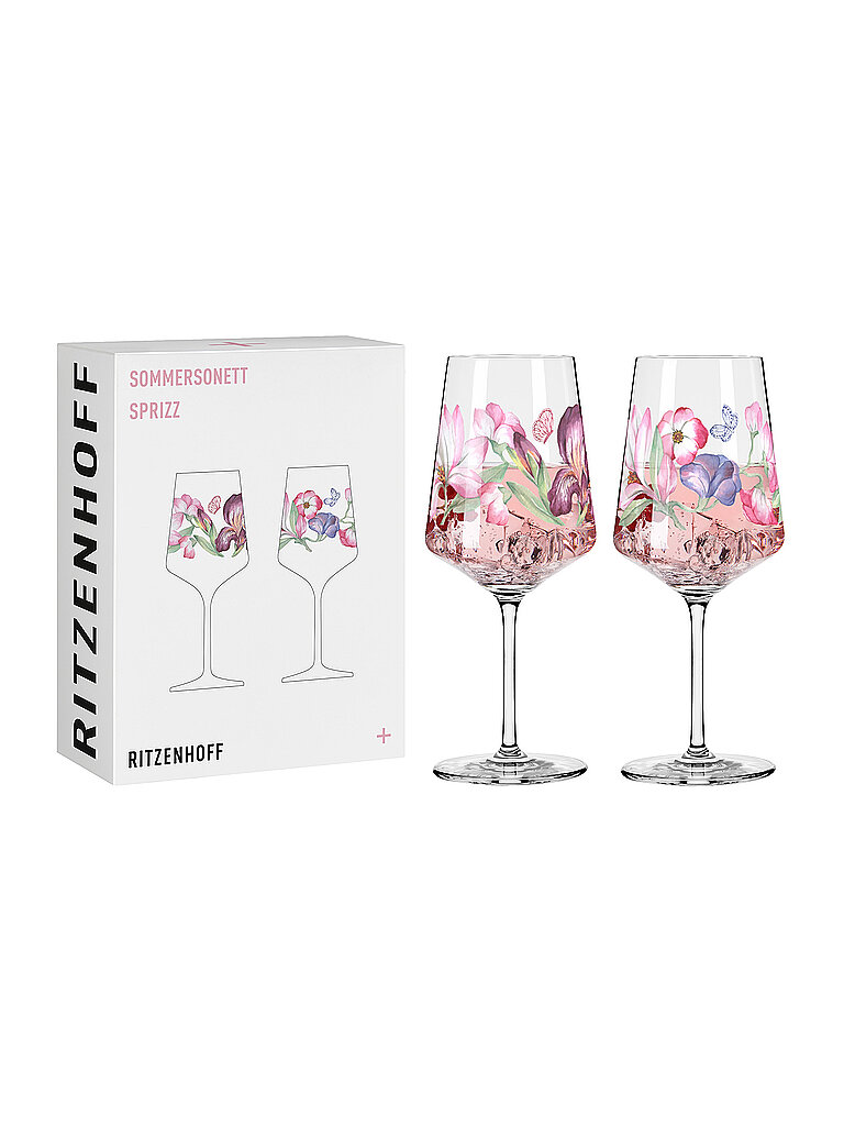 Sommersonett Set di 2 bicchieri da aperitivo #15 #16 giorni 2024 rosa