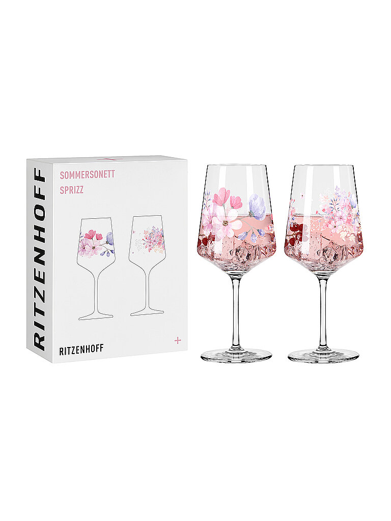 Sommersonett Set di 2 bicchieri da aperitivo #17 #18 Kuhlmann 2024 rosa