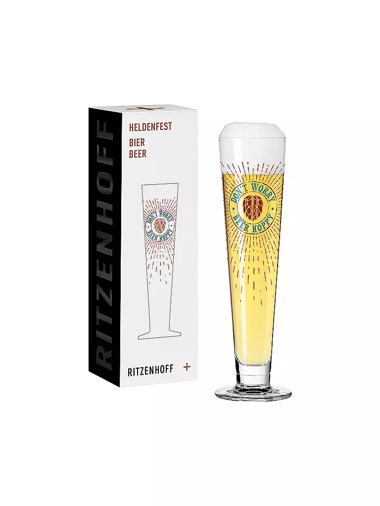 RITZENHOFF | Bicchiere da birra Heldenfest 2022 #12 Rebecca Buss | Multicolore