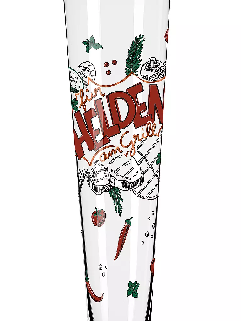 RITZENHOFF | Bicchiere da birra Heldenfest 2022 #13 Henrike Stein | Multicolore