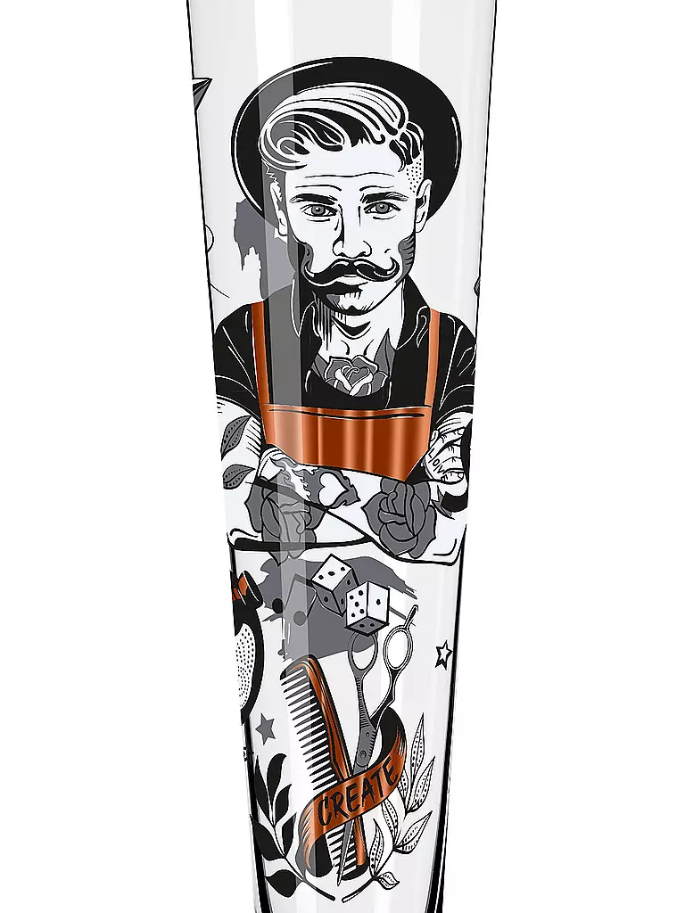 RITZENHOFF | Bicchiere da birra Heldenfest 2022 #9 Werner Bohr | Multicolore