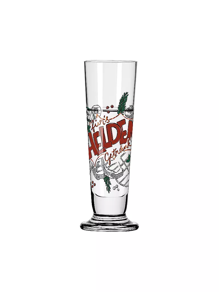 RITZENHOFF | Bicchiere da grappa Heldenfest 2022 #13 Henrike Stein | Multicolore