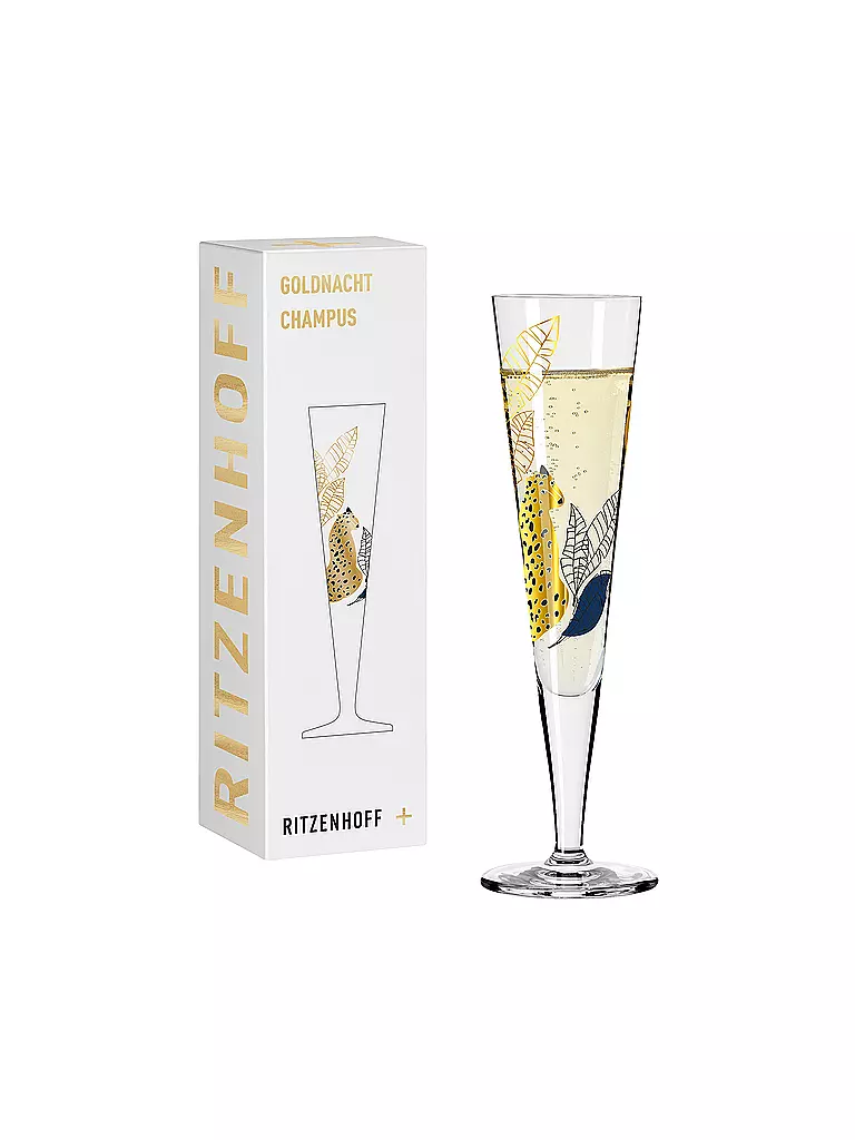 RITZENHOFF | Calice da champagne Goldnacht Champus #33 Concetta Lorenzo 2023 | Oro