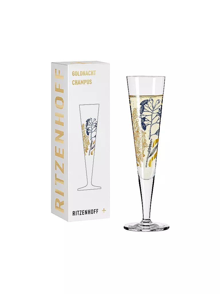 RITZENHOFF | Calice da champagne Goldnacht Champus #34 Concetta Lorenzo 2023 | Oro