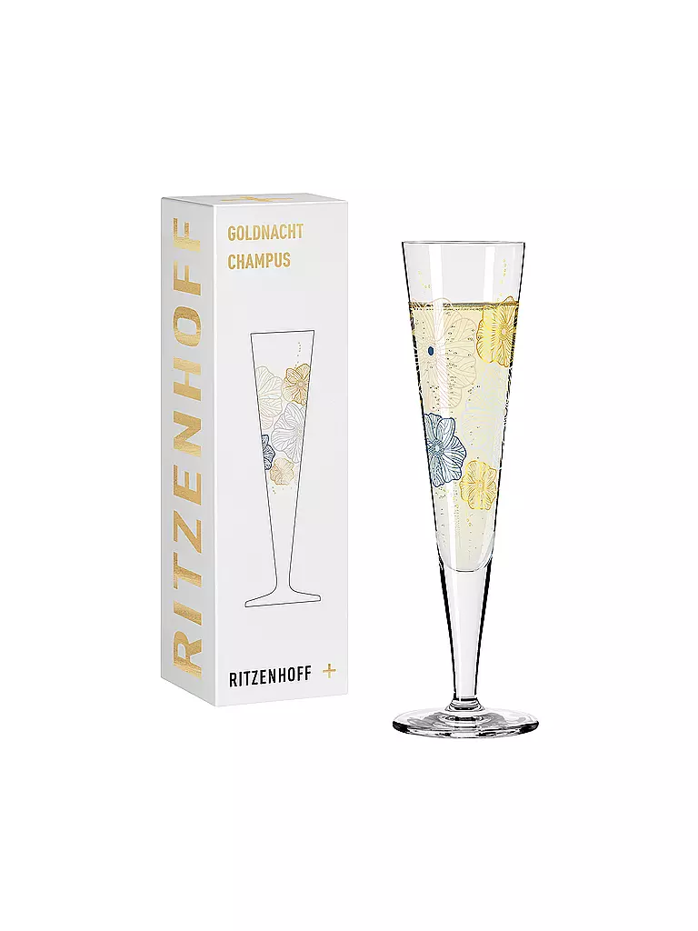 RITZENHOFF | Calice da champagne Goldnacht Champus #36 Concetta Lorenzo 2023 | Oro