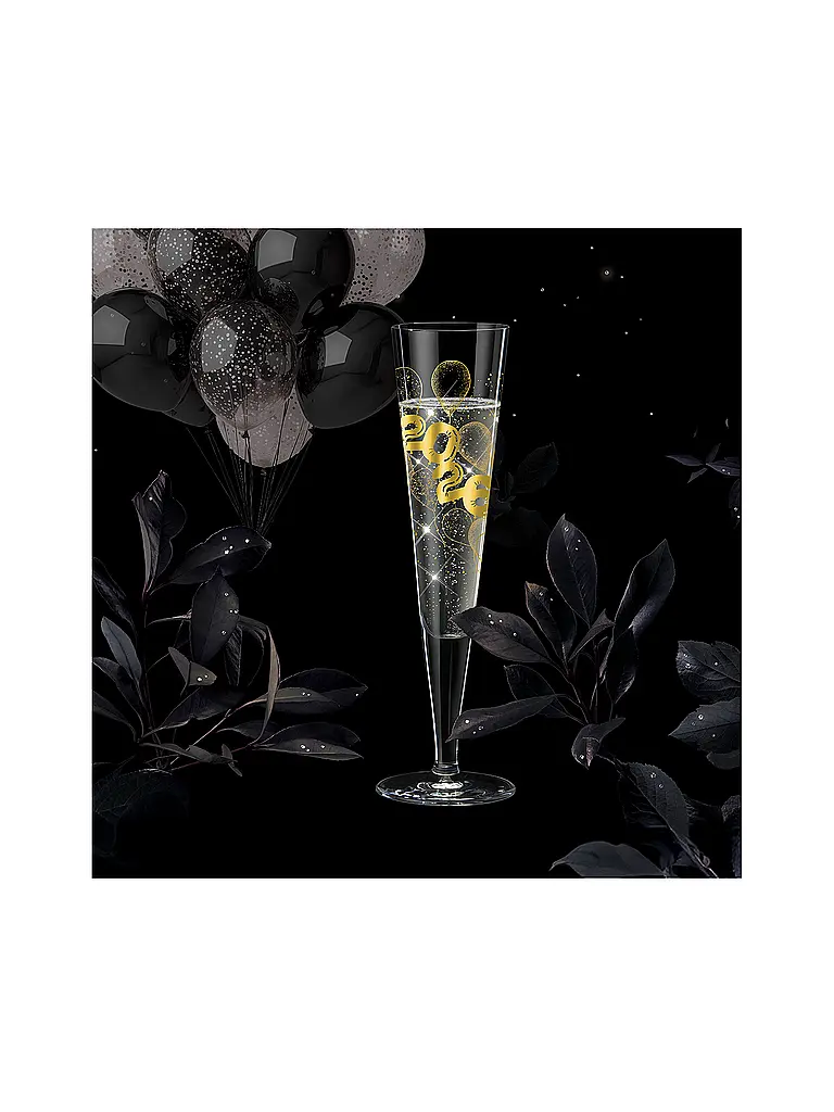 RITZENHOFF | Champagneglas BRILLANTNACHT CHAMPUS 2026 /6 | Argento