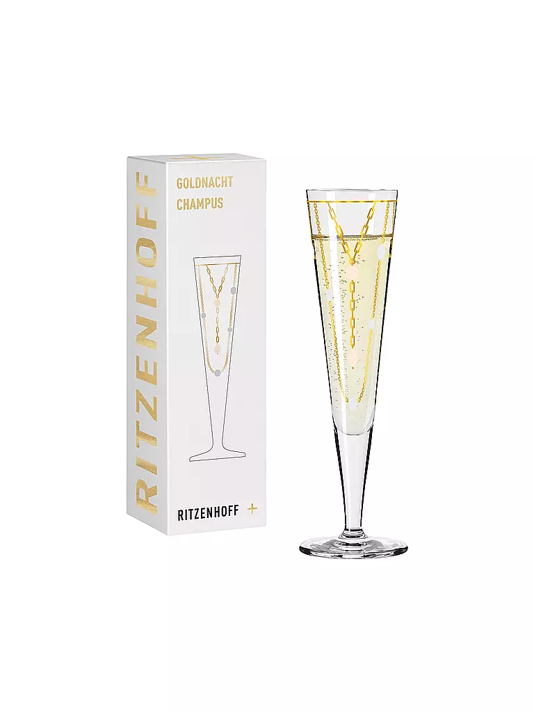 RITZENHOFF | Champagneglas Goldnacht Champus #39 Nathalie Jean 2024 |