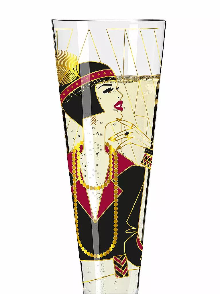 RITZENHOFF | Champagnerglas Goldnacht 2022 #27 Samy Halim | Oro