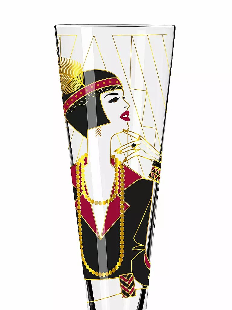 RITZENHOFF | Champagnerglas Goldnacht 2022 #27 Samy Halim | Oro
