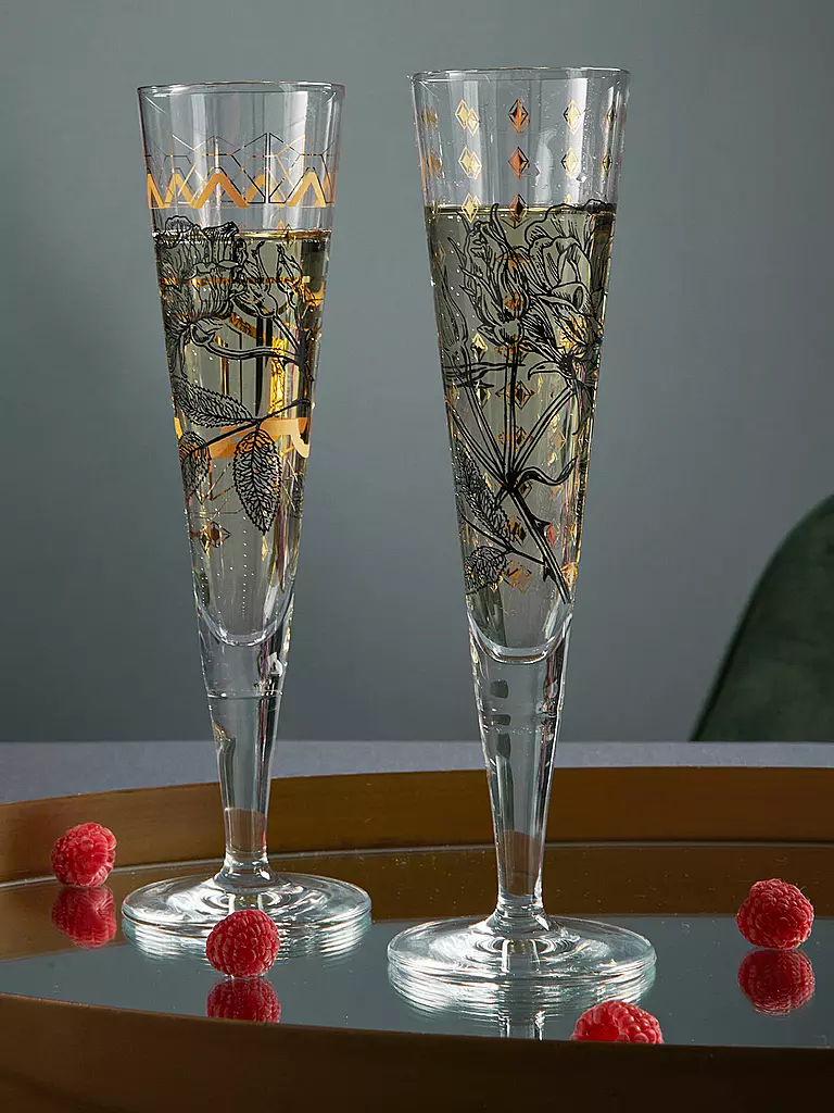 RITZENHOFF | Champagnerglas Goldnacht Champus #29 Lisa Hofgärtner 2023 |