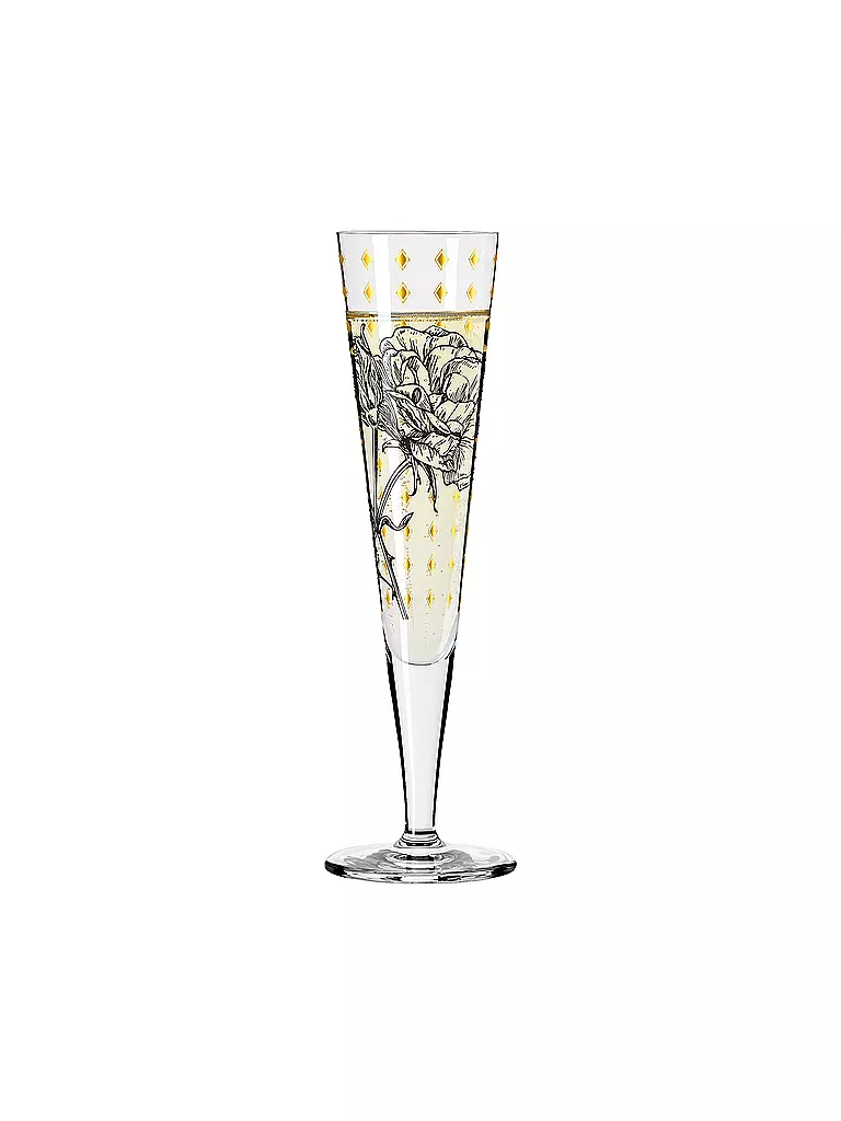 RITZENHOFF | Champagnerglas Goldnacht Champus #30 Lisa Hofgärtner 2023 | Oro