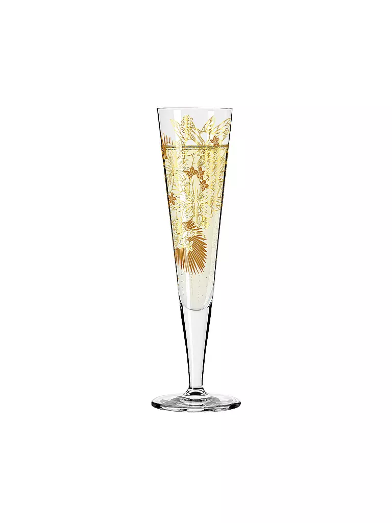 RITZENHOFF | Champagnerglas Goldnacht Champus #32 Maggie Enterrios 2023 | Oro