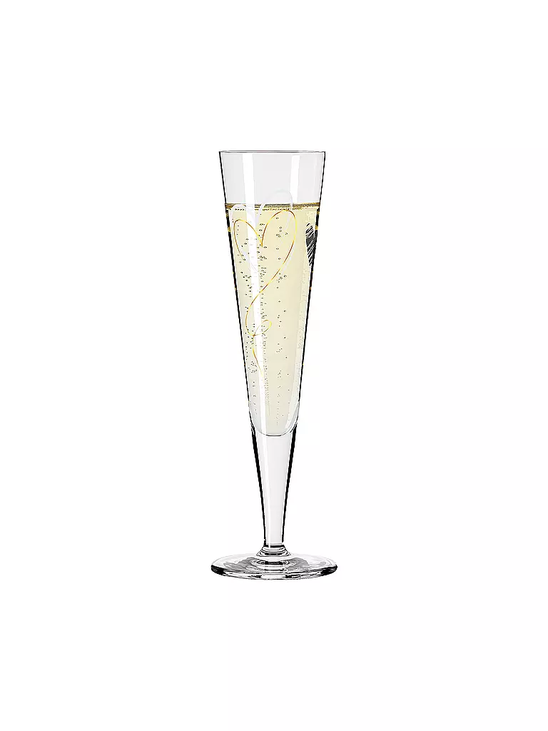 RITZENHOFF | Champagnerglas Goldnacht Champus #35 Christine Kordes 2023 | Oro