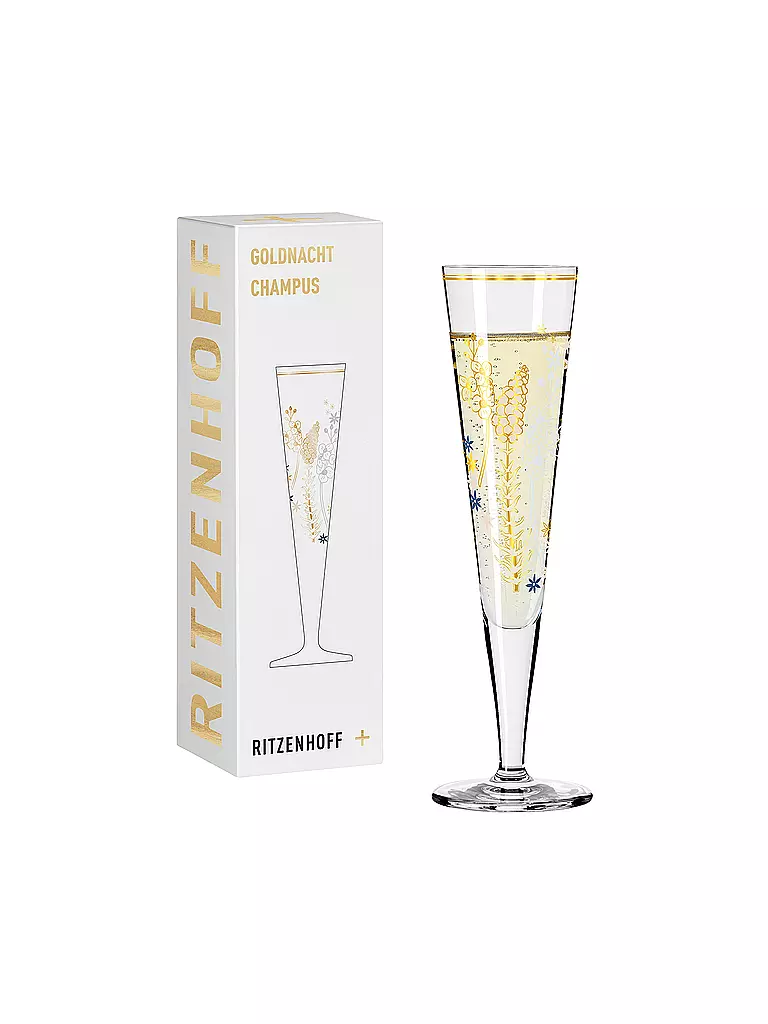 RITZENHOFF | Champagnerglas Goldnacht Champus #37 Concetta Lorenzo 2023 | Oro