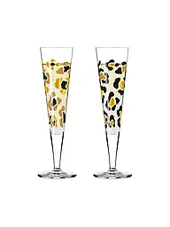 RITZENHOFF | Champagnerglas Goldnacht Champus Set da 2 Duett Leo Gold | Oro