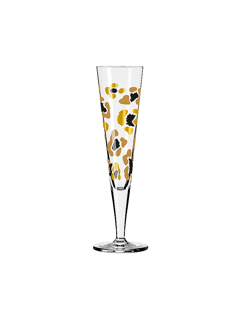 RITZENHOFF | Champagnerglas Goldnacht Champus Set da 2 Duett Leo Gold | 
