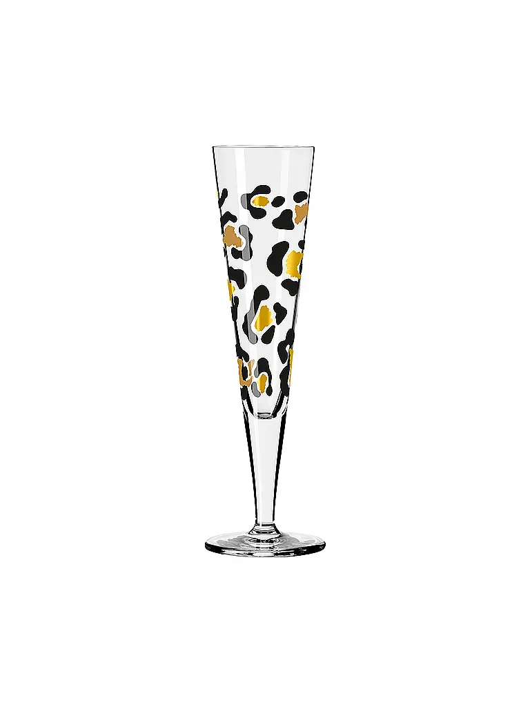 RITZENHOFF | Champagnerglas Goldnacht Champus Set da 2 Duett Leo Gold | 