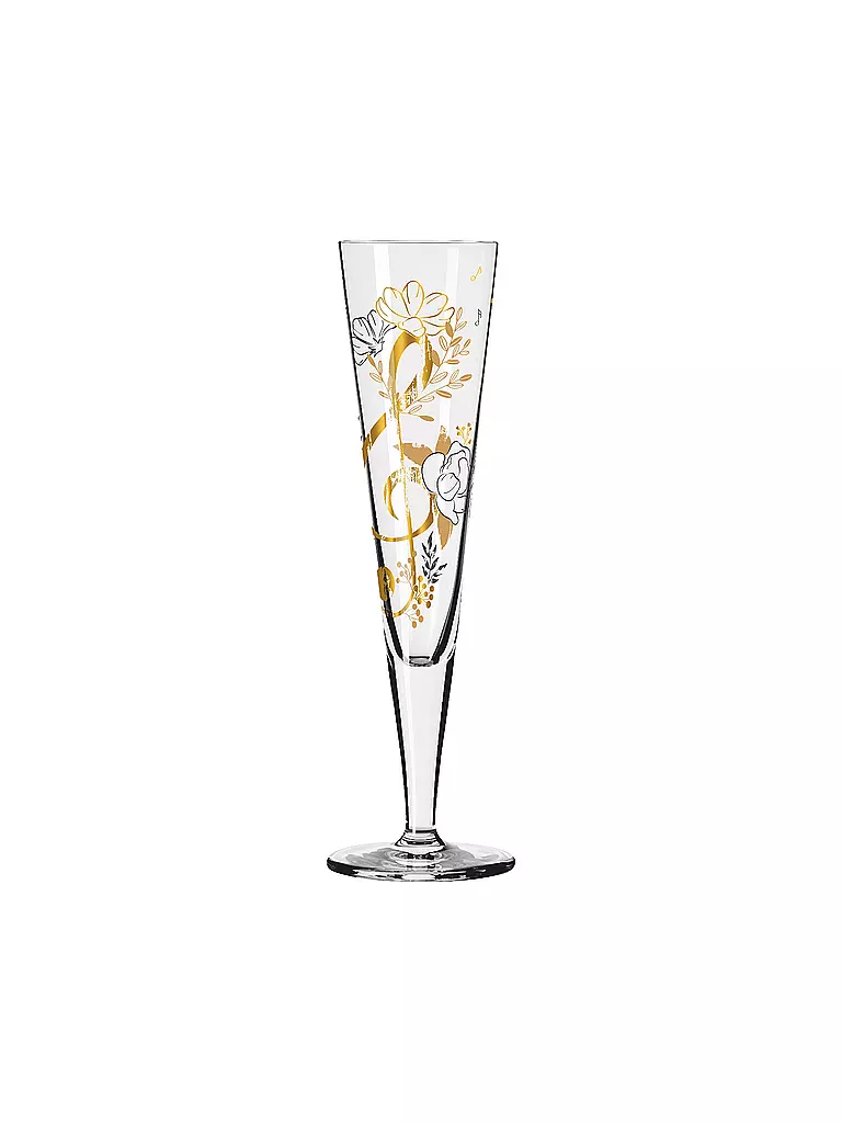 RITZENHOFF | Flûte da champagne Goldnacht # 45/12 Melina Sparschu | Oro