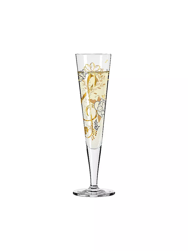 RITZENHOFF | Flûte da champagne Goldnacht # 45/12 Melina Sparschu | Oro