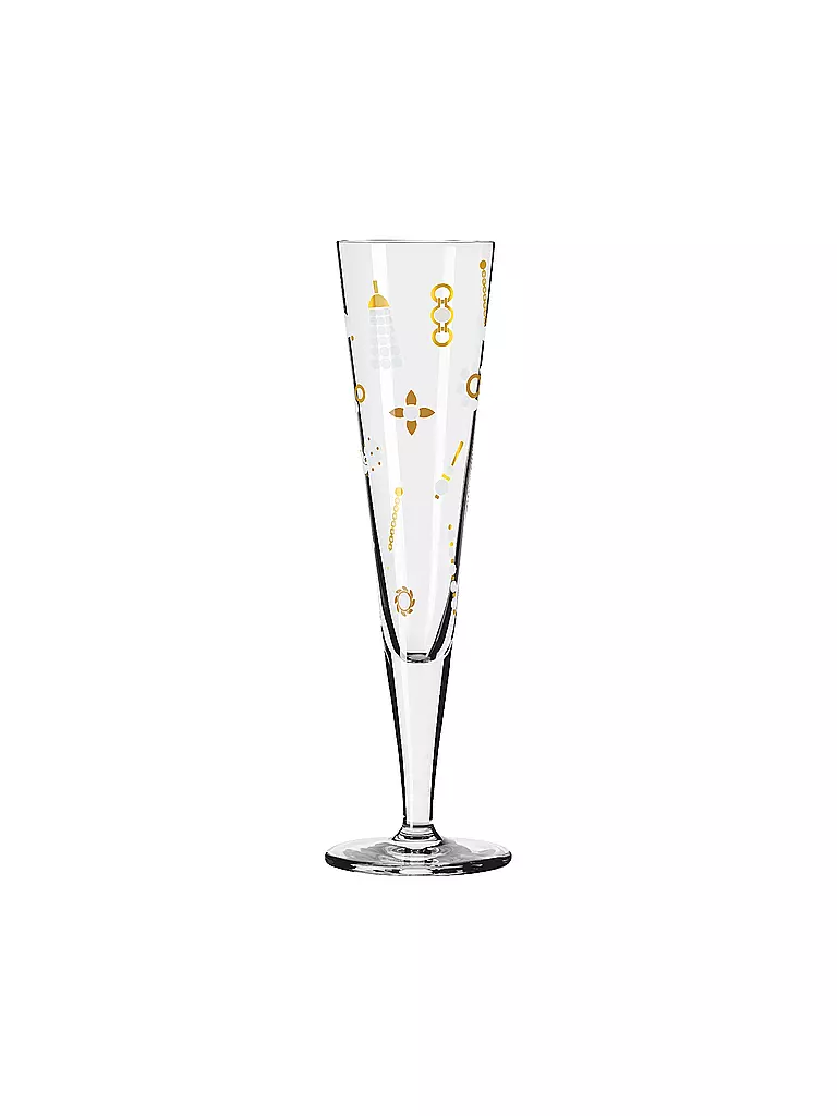 RITZENHOFF | Flûte da champagne Goldnacht Champus #40 Nathalie Jean 2024 | Oro