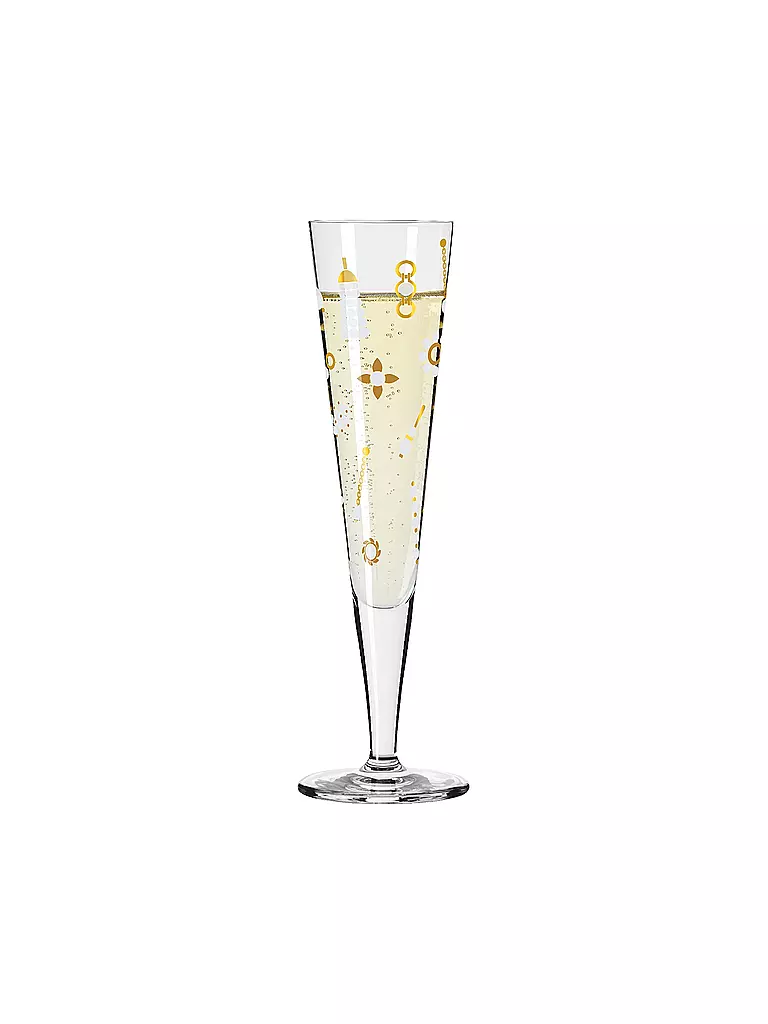 RITZENHOFF | Flûte da champagne Goldnacht Champus #40 Nathalie Jean 2024 | Oro