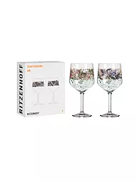 RITZENHOFF | Schattenfauna Set di 2 bicchieri da gin Maggie Enterrios 2021 | Multicolore