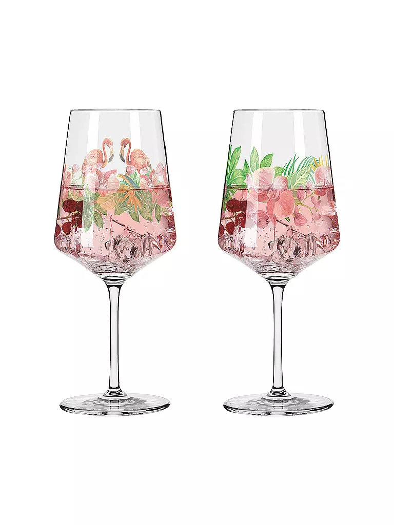 RITZENHOFF | Set da 2 bicchieri da aperitivo Sommersonett Doro di Artur Hakobyan 2022 | Rosa