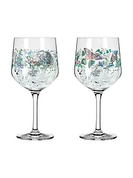 RITZENHOFF | Set di 2 bicchieri da aperitivo SCHATTENFAUNA GIN #7 #8 Mcallister | Multicolore