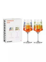 RITZENHOFF | Set di 2 bicchieri da aperitivo SOMMERRAUSCH APERIZZO #17 e #18 Sixto-Juan Zavala | Multicolore