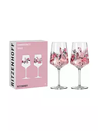 RITZENHOFF | Set di 2 bicchieri da aperitivo SOMMERSONETT Ramona Richter 2024 | Rosa