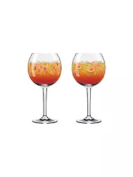 RITZENHOFF | Set di 2 bicchieri da aperitivo SUMMER BREEZE F25 arancioni | Arancione