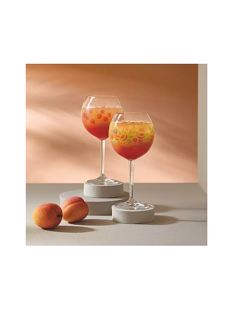 RITZENHOFF | Set di 2 bicchieri da aperitivo SUMMER BREEZE F25 arancioni | 