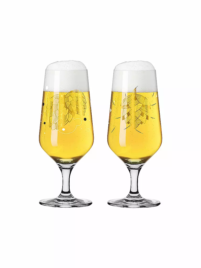 RITZENHOFF | Set di 2 bicchieri da birra Brauchzeit Andreas Preis 2022 | Multicolore