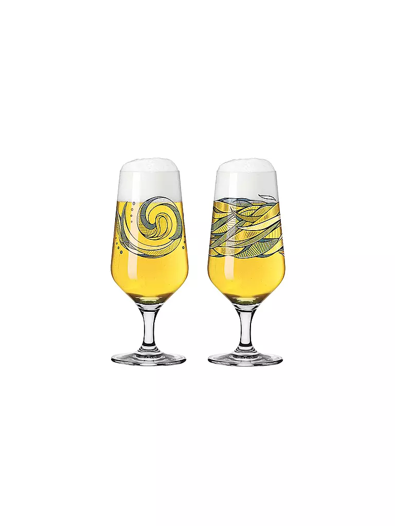 RITZENHOFF | Set di 2 bicchieri da birra Brauchzeit Andreas Preis 2022 | Multicolore