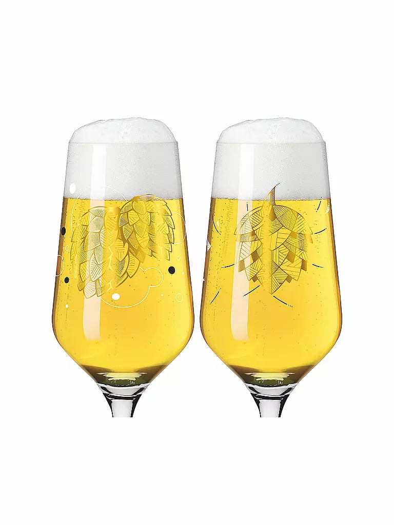 RITZENHOFF | Set di 2 bicchieri da birra Brauchzeit Andreas Preis 2022 | Multicolore