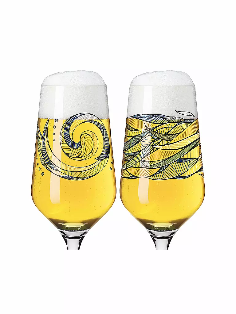 RITZENHOFF | Set di 2 bicchieri da birra Brauchzeit Andreas Preis 2022 | 