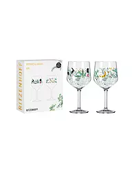 RITZENHOFF | Set di 2 bicchieri da gin BOTANIC GLAMOUR #7 #8 Good Wives | Multicolore
