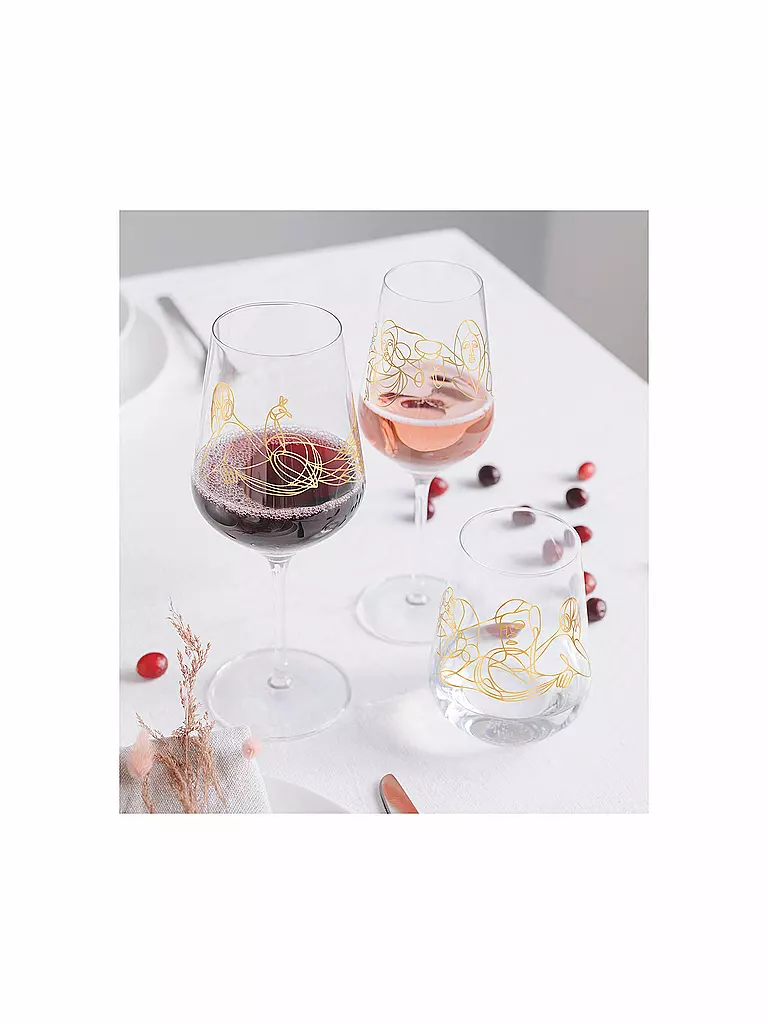 RITZENHOFF | Set di 2 bicchieri da vino rosso Sagengold Burkhard Neie 2022 |