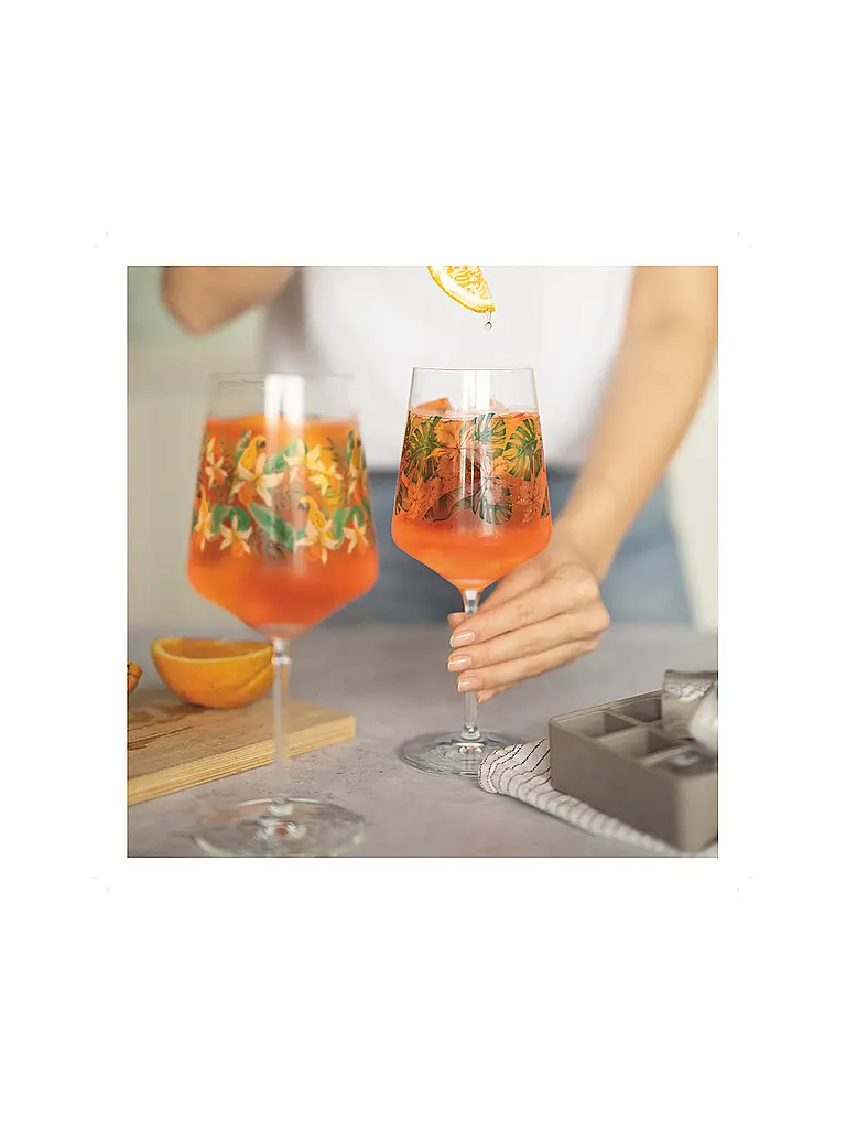 RITZENHOFF | Set di bicchieri da aperitivo 2 pz. SOMMERRAUSCH APERIZZO Arancione | 