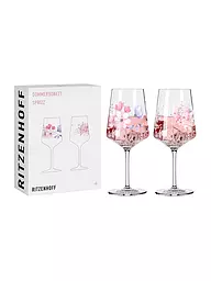 RITZENHOFF | Sommersonett Set di 2 bicchieri da aperitivo #17 #18 Kuhlmann 2024 | Rosa