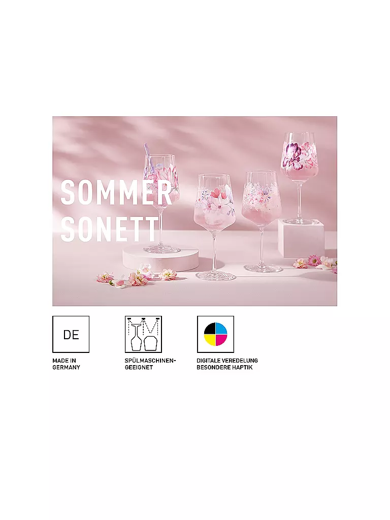 RITZENHOFF | Sommersonett Set di 2 bicchieri da aperitivo #17 #18 Kuhlmann 2024 | 