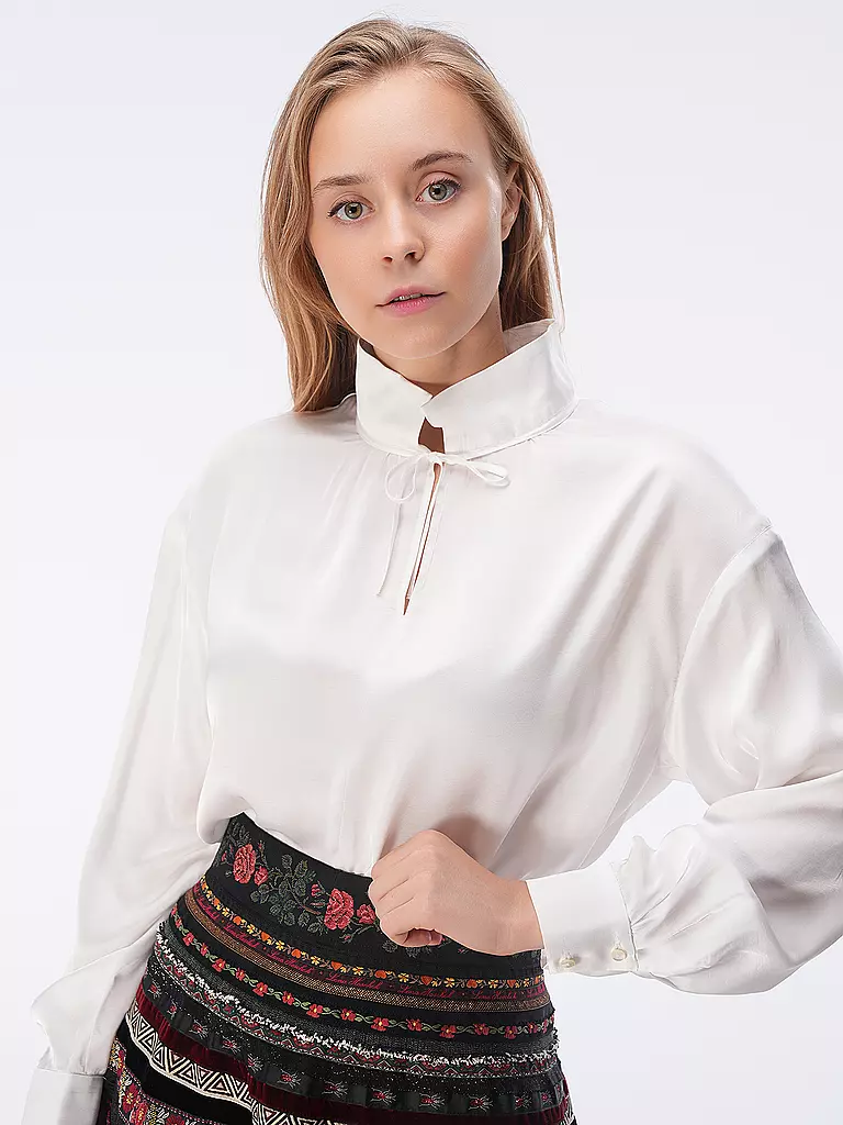 ROCKMACHERIN | Blusa-camicia HILLA | Crema