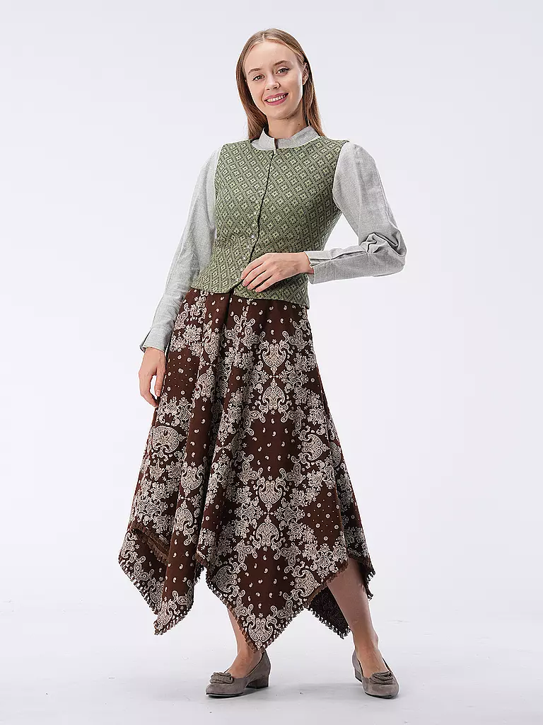 ROCKMACHERIN | Trachten Gilet NANNI BACHMANN | Oliva