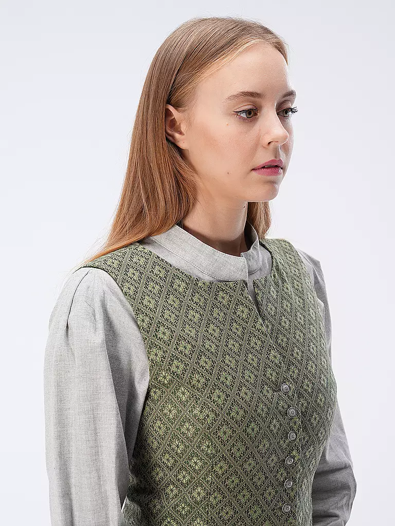 ROCKMACHERIN | Trachten Gilet NANNI BACHMANN | Oliva