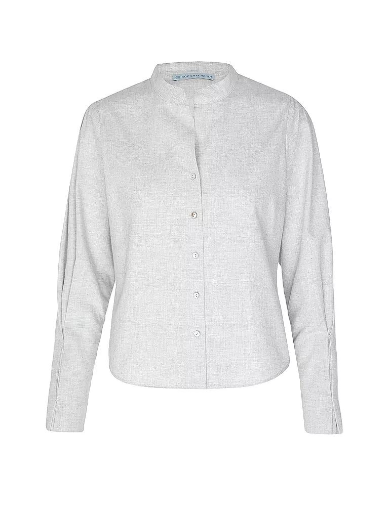 ROCKMACHERIN | Trachtenbluse NORA  | Grigio chiaro