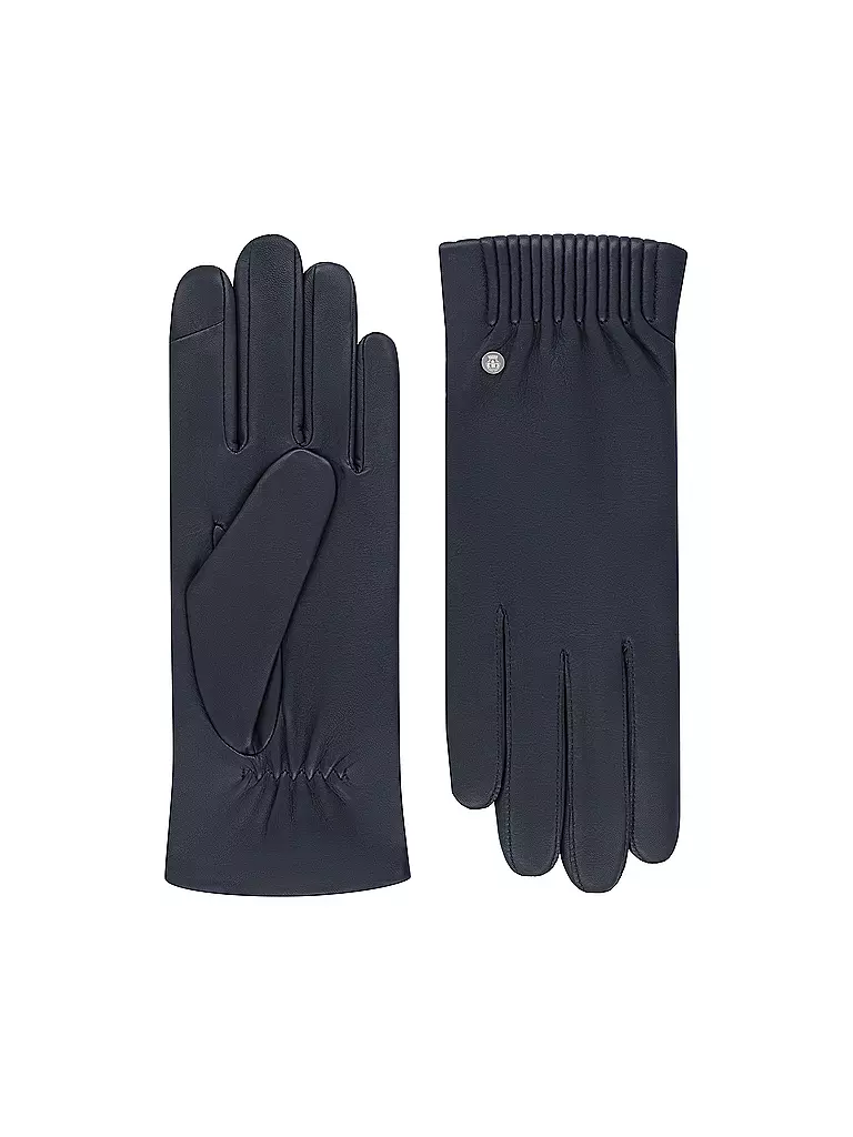 ROECKL | Guanti in pelle | Blu scuro