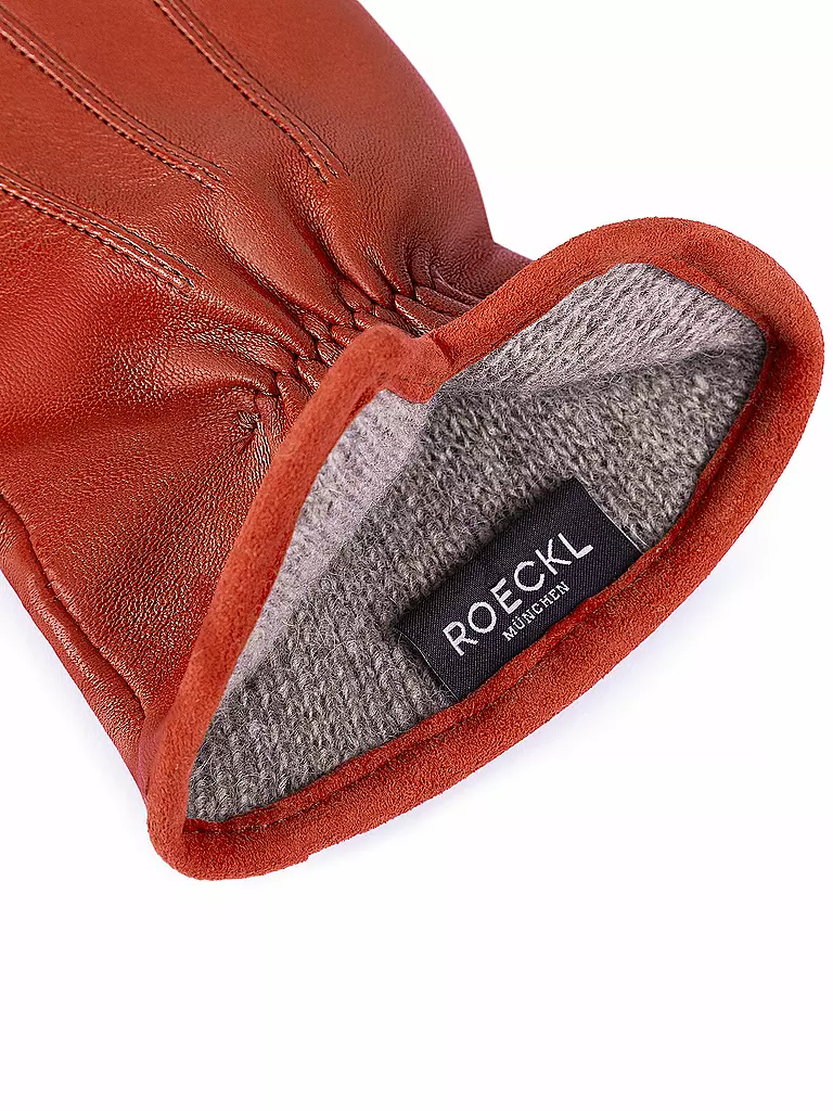 ROECKL | Guanti in pelle | Rosso