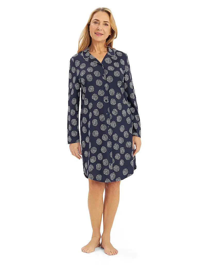 ROESCH | Camicia da notte - Sleepshirt | Blu scuro